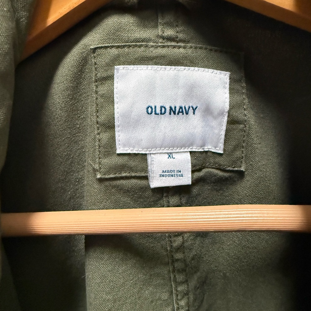 Canvas Jacket, XL, Olive Drab